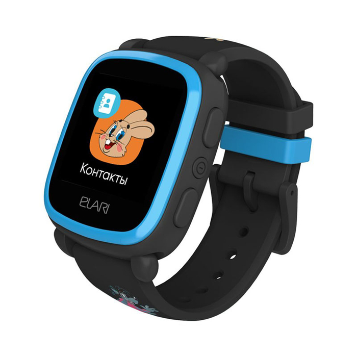 Детские часы с GPS Elari Kidphone KP-NP черный