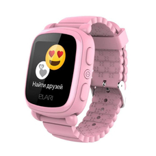 Детские часы с GPS Elari Kidphone 2 KP-2 розовый