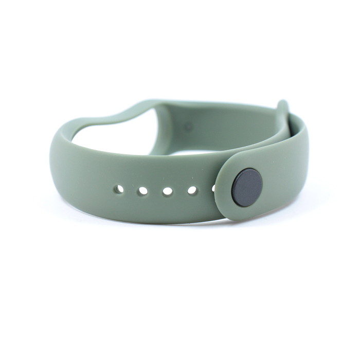 Силиконовый ремешок для Xiaomi Mi Band 7 хаки