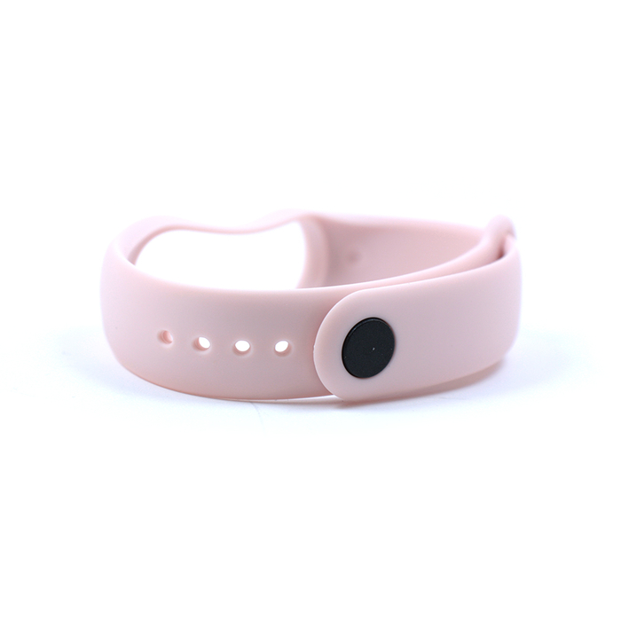 Силиконовый ремешок для Xiaomi Mi Band 7 розовый
