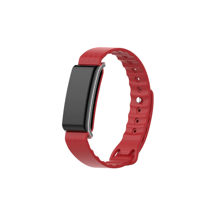Силиконовый ремешок KST для Honor Band A2 / Huawei Band A2 Color AW61 красный