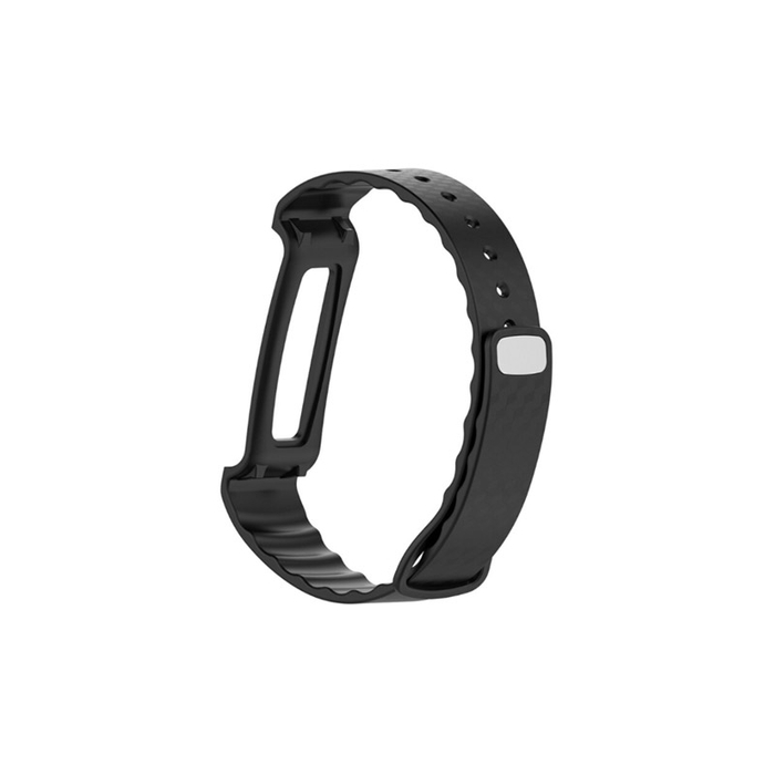 Силиконовый ремешок KST для Honor Band A2 / Huawei Band A2 Color AW61 черный