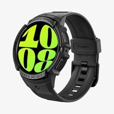 Ремешок с чехлом SPIGEN RUGGED ARMOR PRO для GALAXY WATCH 6 (44 MM) черный