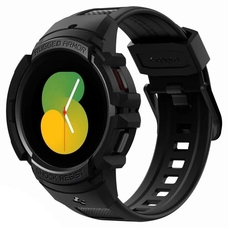 Ремешок с чехлом SPIGEN RUGGED ARMOR PRO для GALAXY WATCH 4 / 5 (44 MM) черный