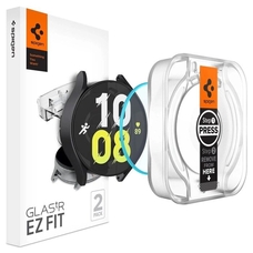 Защитное стекло SPIGEN GLAS.TR EZ-FIT для SAMSUNG WATCH 6 Classic (43 MM) прозрачный 2 шт.