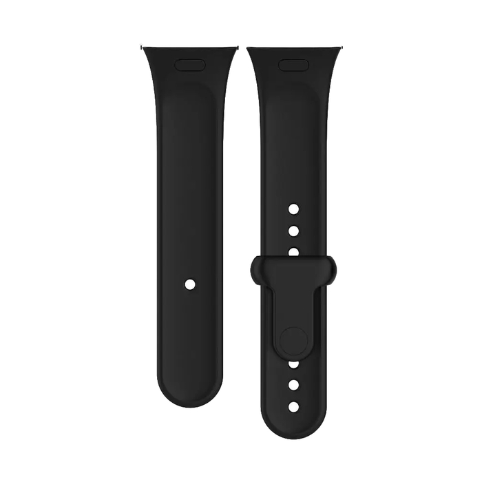 Силиконовый ремешок для Xiaomi Redmi Watch 3 / Watch 3 Lite черный