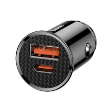 Автомобильное зарядное устройство Baseus Circular Plastic CCALL-YS01 30W USB / Type-C черный