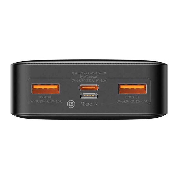 Портативное зарядное устройство Baseus Bipow 20W PPBD050501 20000mAh черный