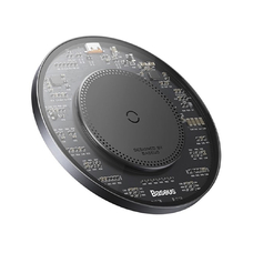Беспроводное зарядное Baseus CCJJ050001 15W с кабелем Type-C черный