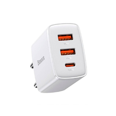 Сетевое зарядное устройство Baseus Compact CCXJ-E02 2USB-A / Type-C 30W белый