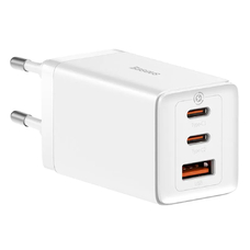 Сетевое зарядное устройство Baseus GaN5 Pro CCGP120202 USB-A / 2Type-C 65W белый