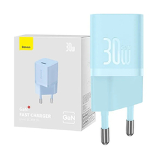 Сетевое зарядное устройство Baseus GaN5 Type-C 30W CCGN070603 голубой
