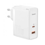 Сетевое зарядное устройство Baseus GaN5 Pro USB-A / Type-C 100W CCGP090202 белый