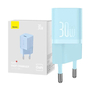 Сетевое зарядное устройство Baseus GaN5 Type-C 30W CCGN070603 голубой