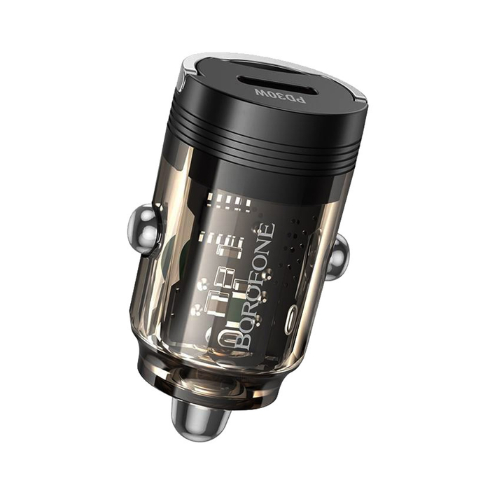 Автомобильное зарядное устройство BOROFONE BZ29 Type-C 30W черный
