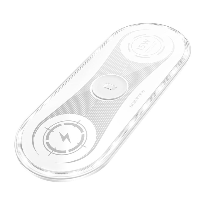 Беспроводное зарядное 3в1 BOROFONE BQ14 22.5W белый