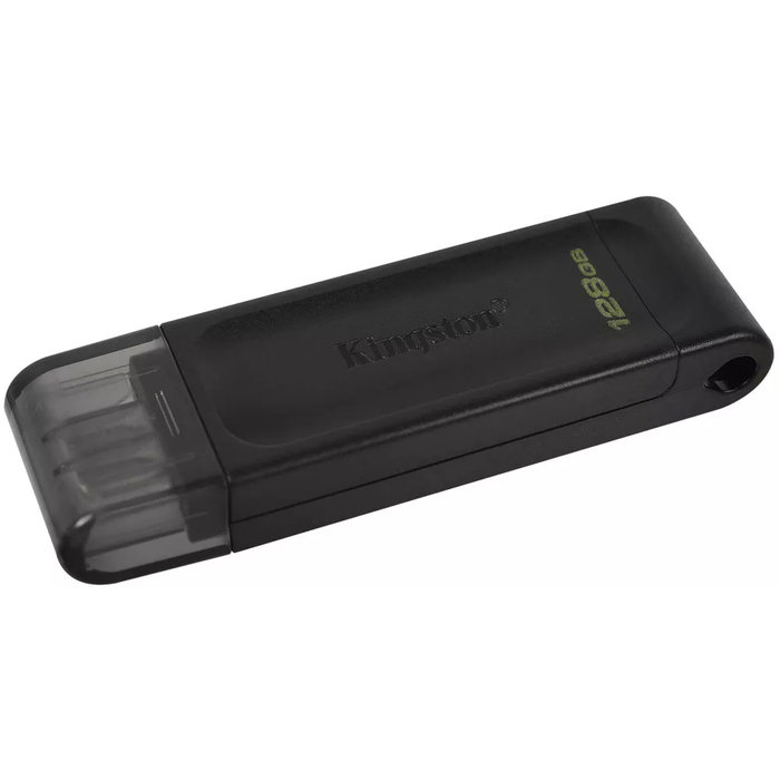 Флешка Type-C Flash Kingston DataTraveler 70 128GB (DT70/128GB) черный