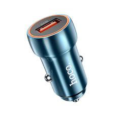 Автомобильное зарядное устройство HOCO Z46 USB-A 18W QC3.0 синий