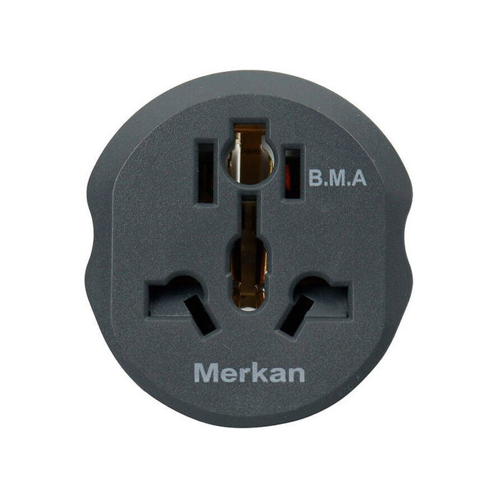 Универсальный сетевой переходник Merkan KT-168 16A 2500W